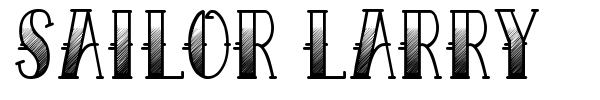 Sailor Larry font preview